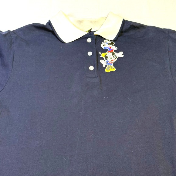 Vintage Disney Mickey Donald Goofy‎ Dress Jerry Leigh USA Made 80s 90s Large - Picture 7 of 9